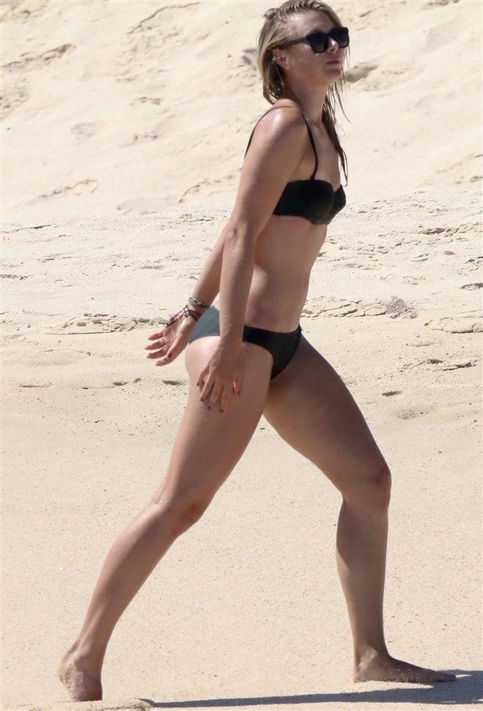 Maria Sharapova Bikini Beach Candids