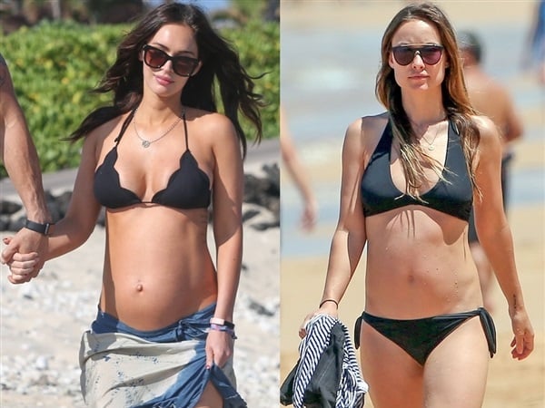 Megan Fox Olivia Wilde bikini