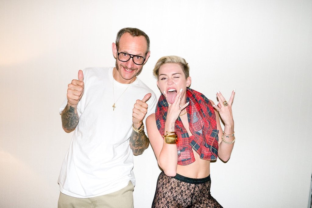 Miley Cyrus Basically Nude For Terry Richardson