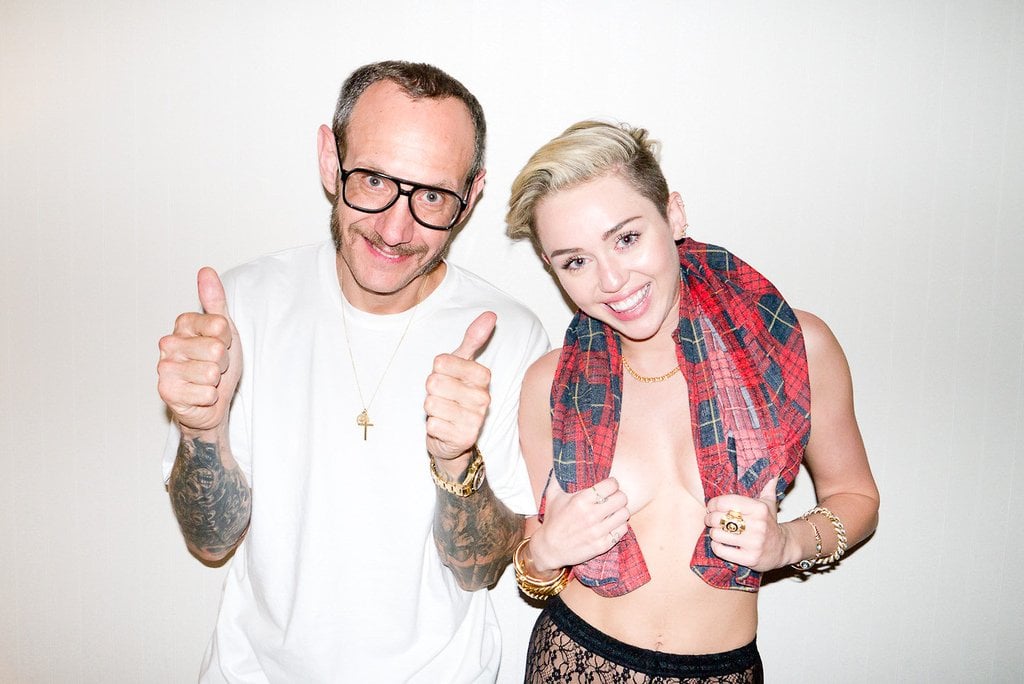 Miley Cyrus Basically Nude For Terry Richardson