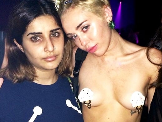 Miley Cyrus pasties