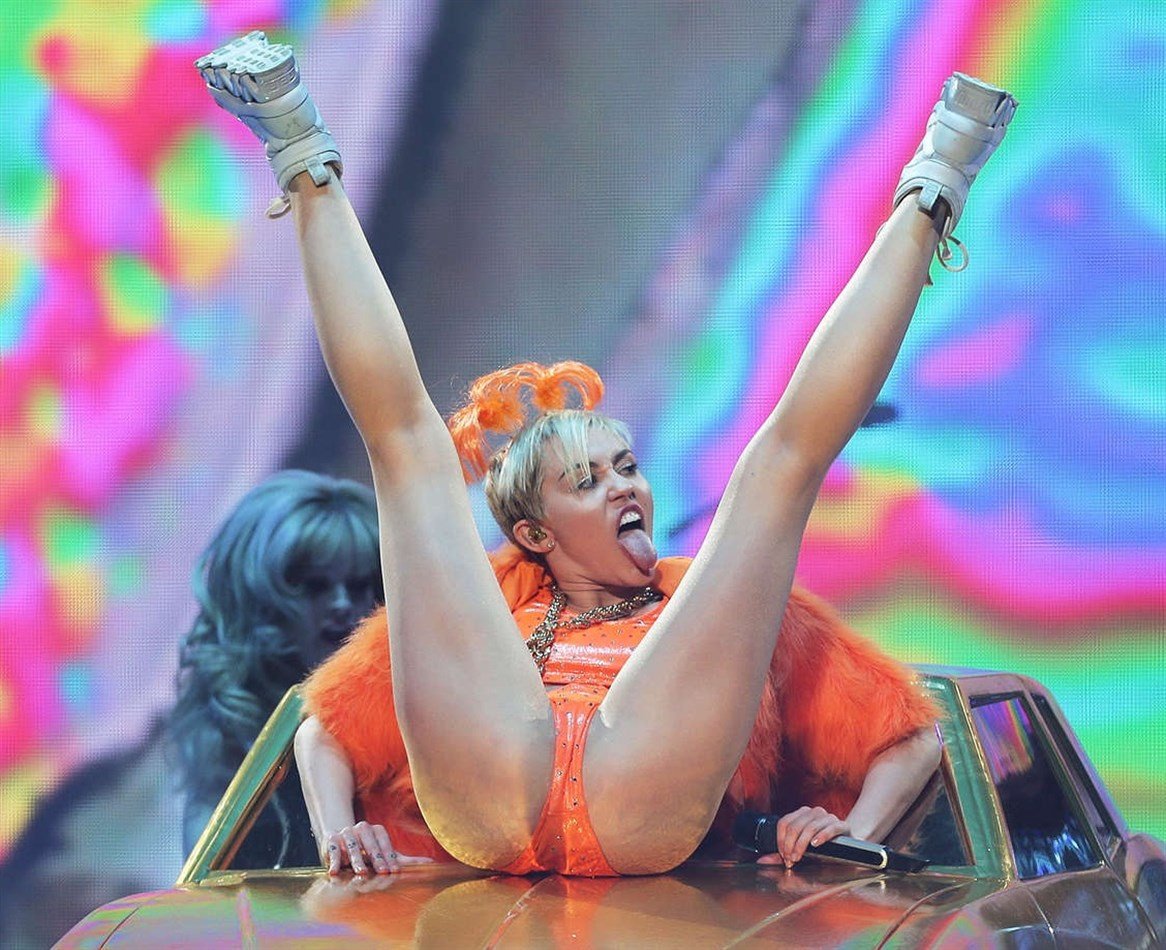 Miley Cyrus Takes One Step Closer To Showing It All