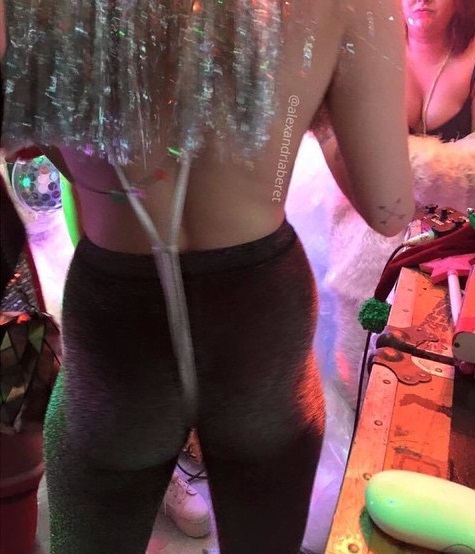 Miley Cyrus Wears Pot Pasties To Kennedy Xmas Party