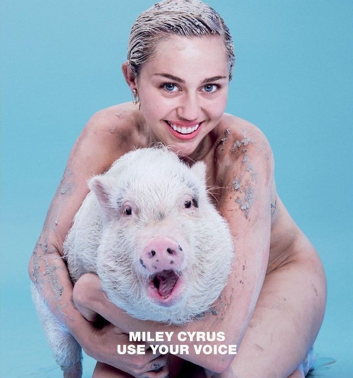 Miley Cyrus Completely Naked In Paper Magazine