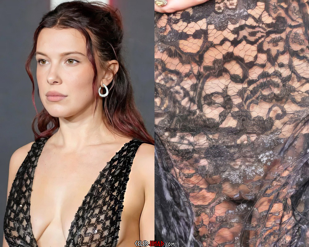 Millie Bobby Brown camel toe