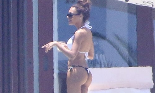 Naya Rivera thong