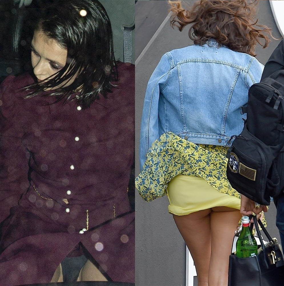 Nina Dobrev Vs Miranda Kerr Upskirt Battle