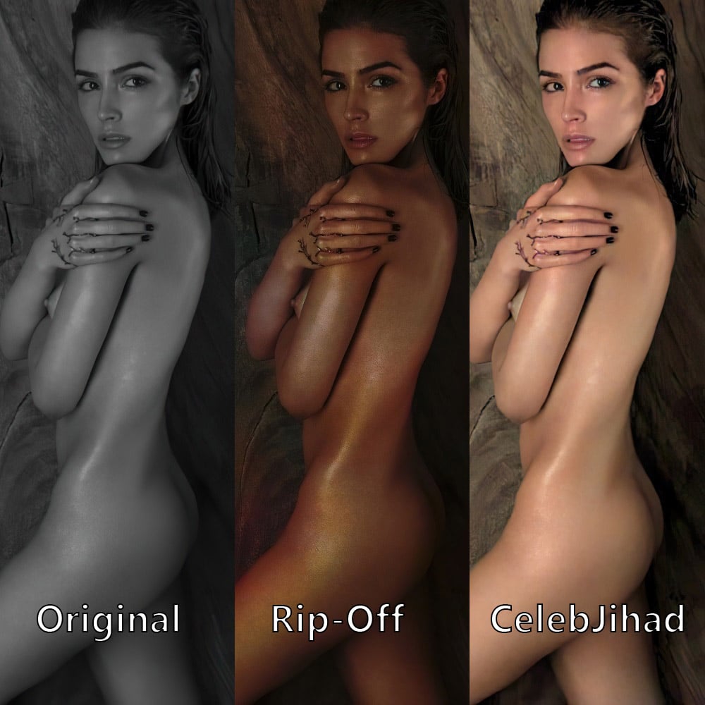Olivia Culpo Nude Photo Shoot Colorized And Enhanced
