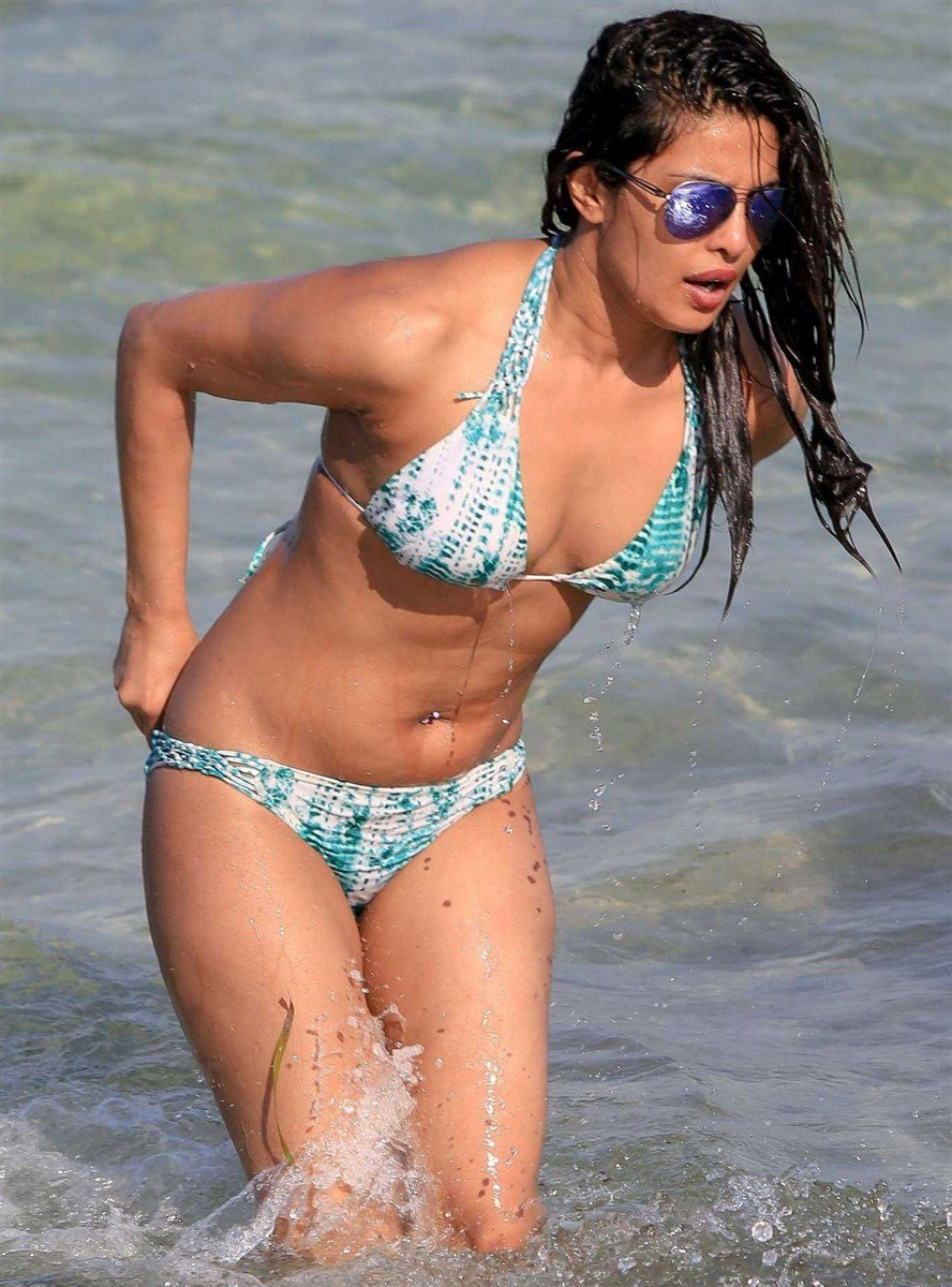 Priyanka Chopra Bikini Beach Candids