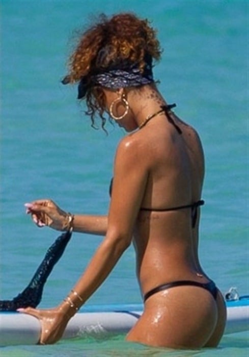 Rihanna Thong Bikini Pics
