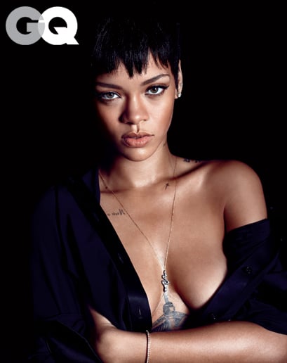Rihanna Gets Naked For GQ Magazine