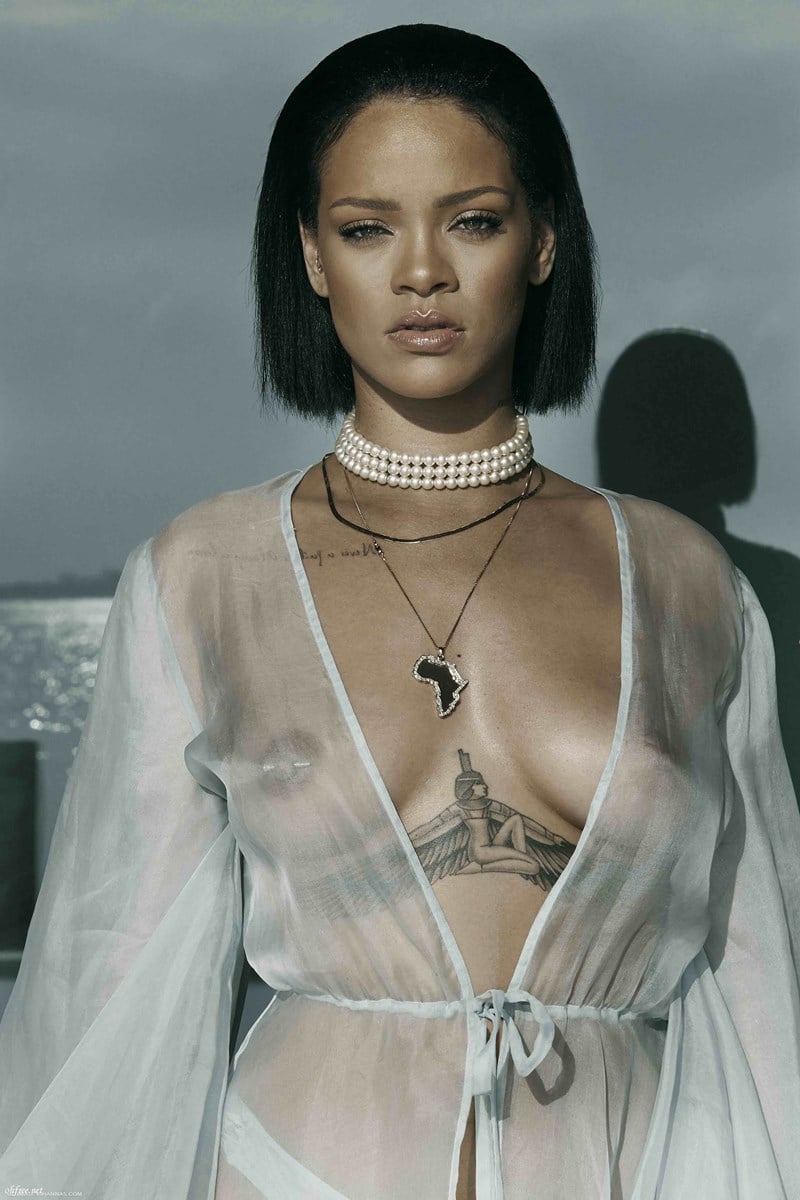 Rihanna Nude Tits And Ass Music Video Mix