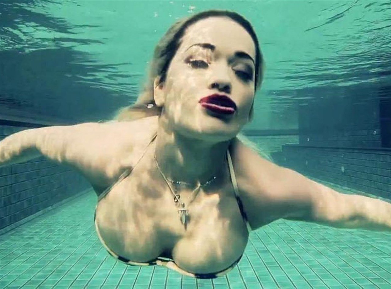 Rita Ora’s Big Breasts And Nipples See Through Compilation