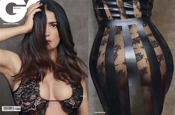 Salma Hayek Boobs And Booty For A Photo Shoot In GQ