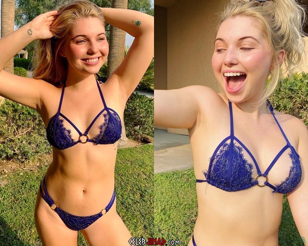 Sammi Hanratty bikini boobs