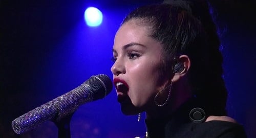 Selena Gomez Letterman