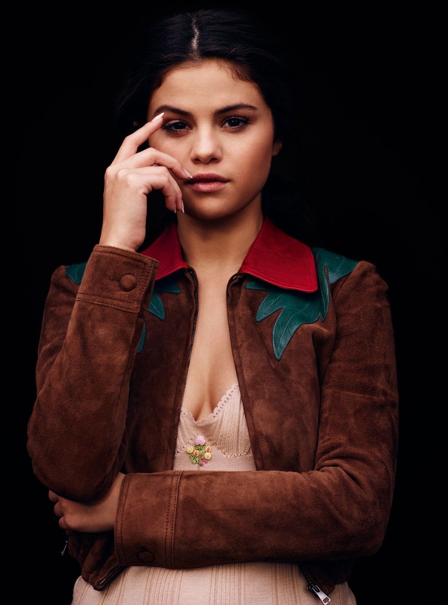 Selena Gomez And Her Hard Nipple In InStyle Magazine
