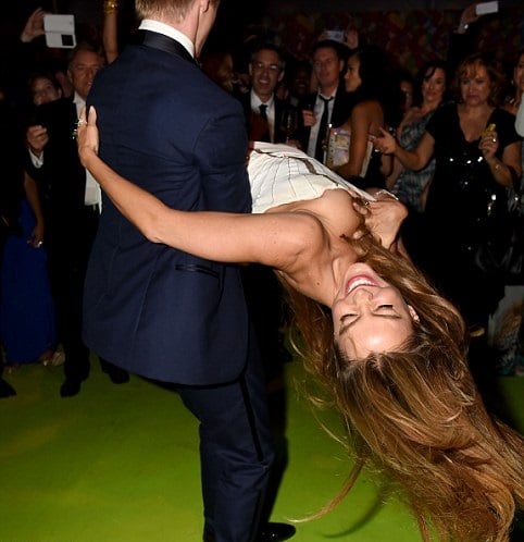 Sofia Vergara Slips A Nipple At Emmys After-Party