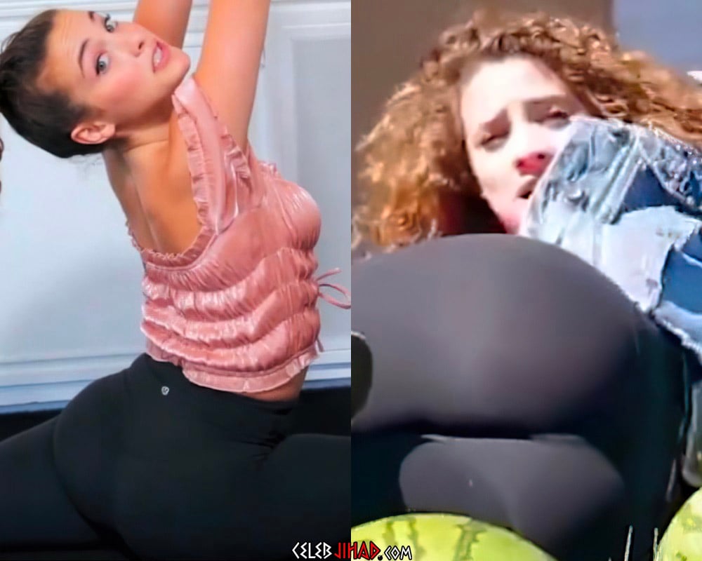 Sofie Dossi Ass Stretching And Bikini Boobs