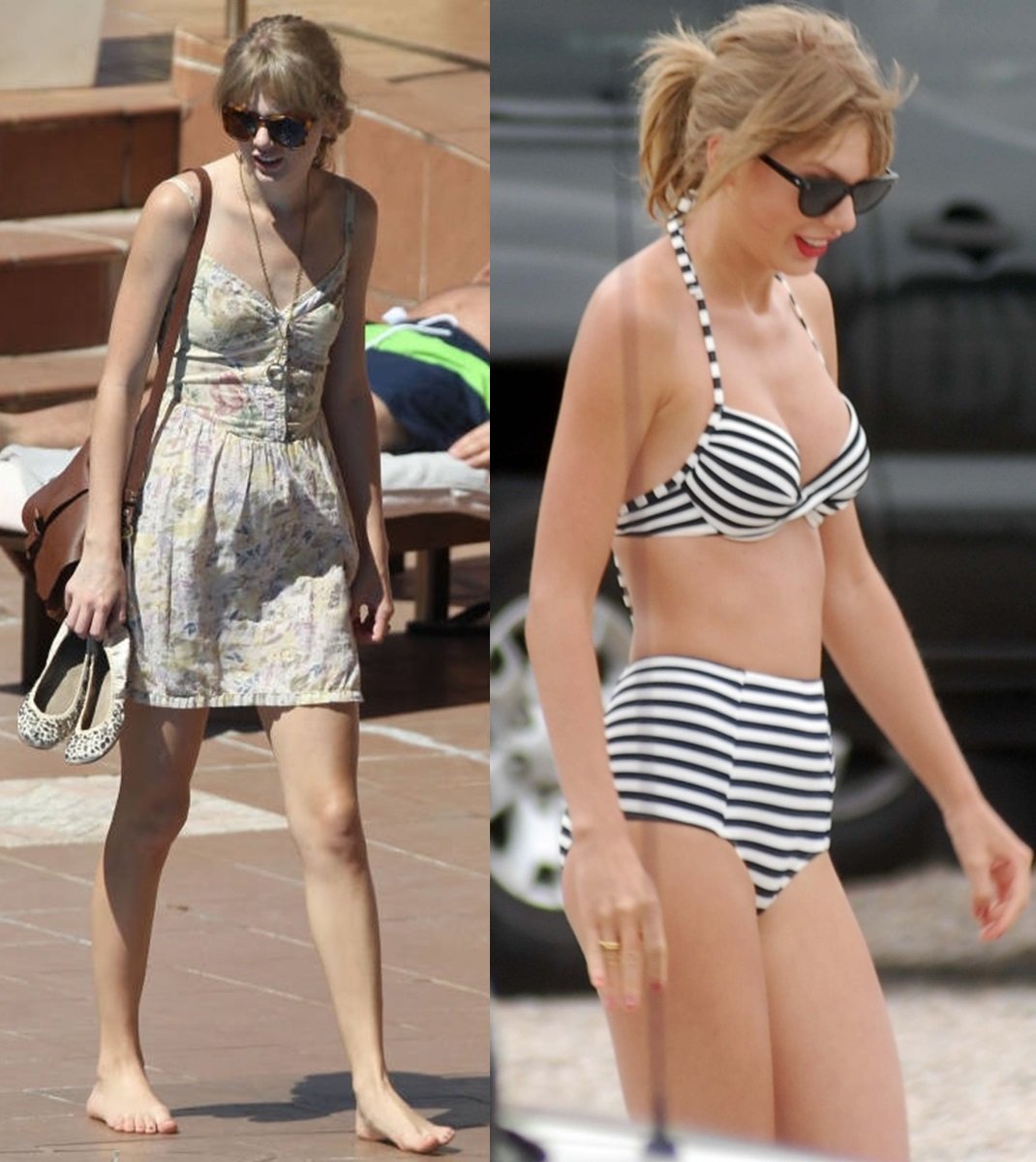 The Definitive Guide To Taylor Swift’s Fake Tits