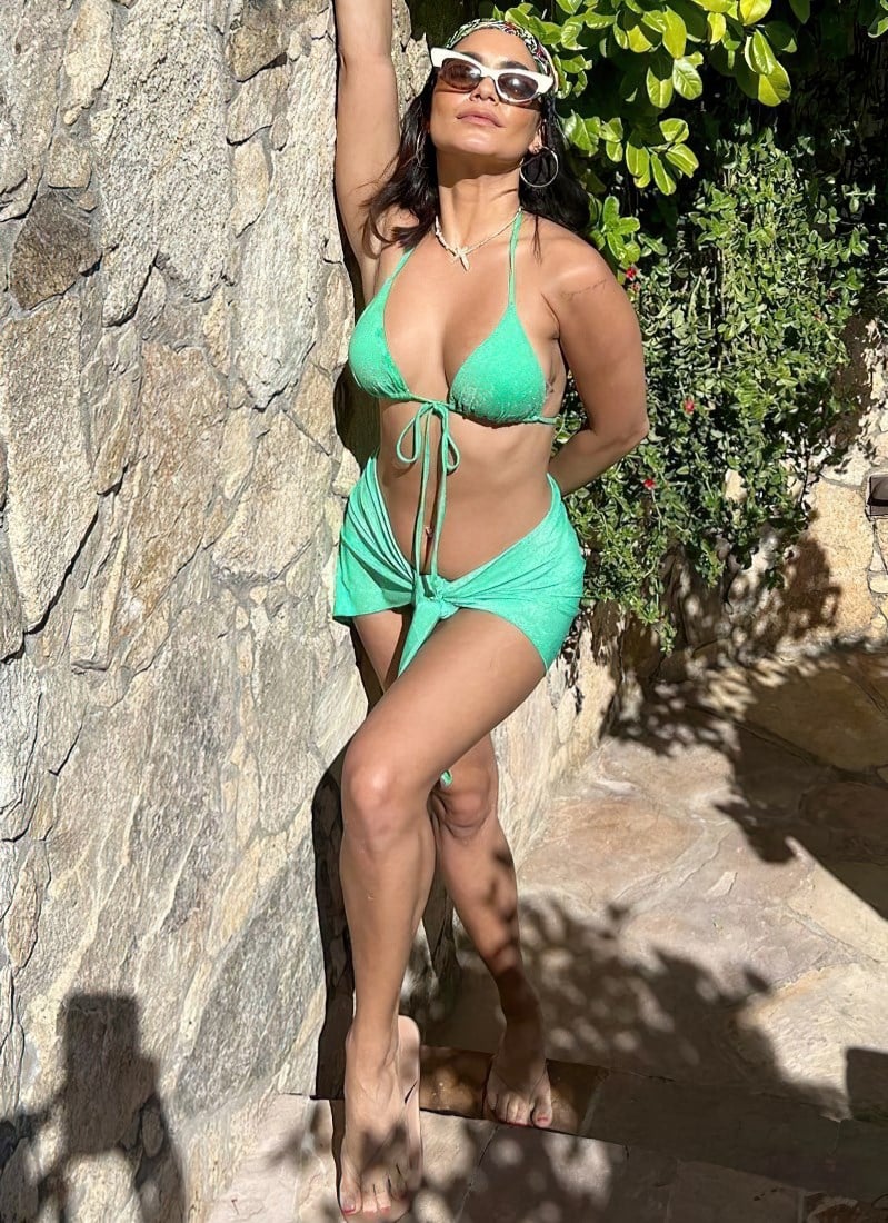 Vanessa Hudgens Candid Thong Bikini Photos