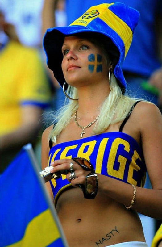 Swedish World Cup girl