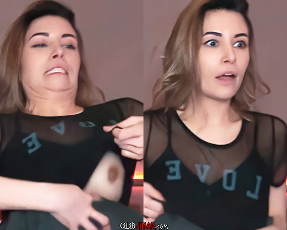 Alinity nude boob