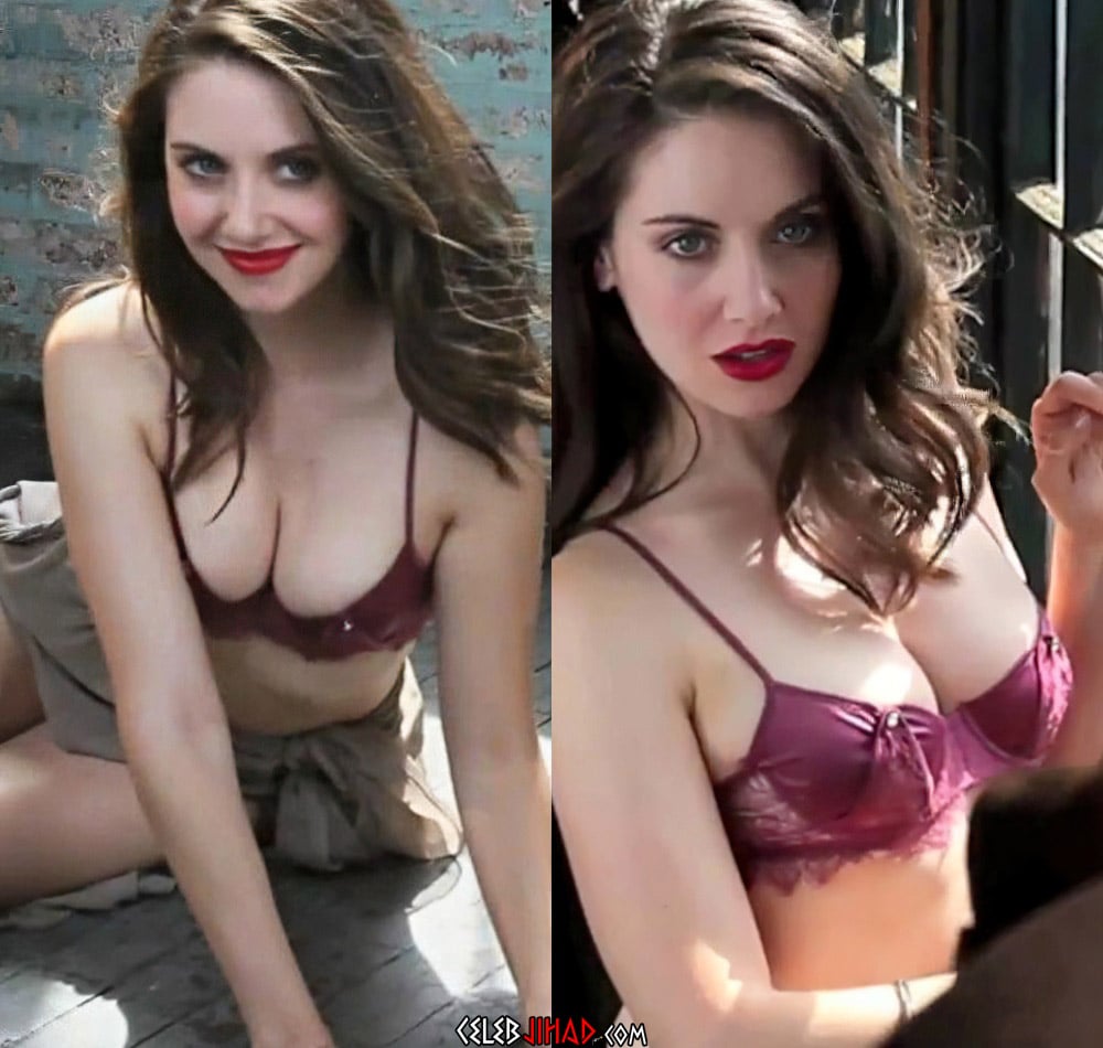 Alison Brie Full Frontal Nude Scenes From “Horse Girl” In 4K