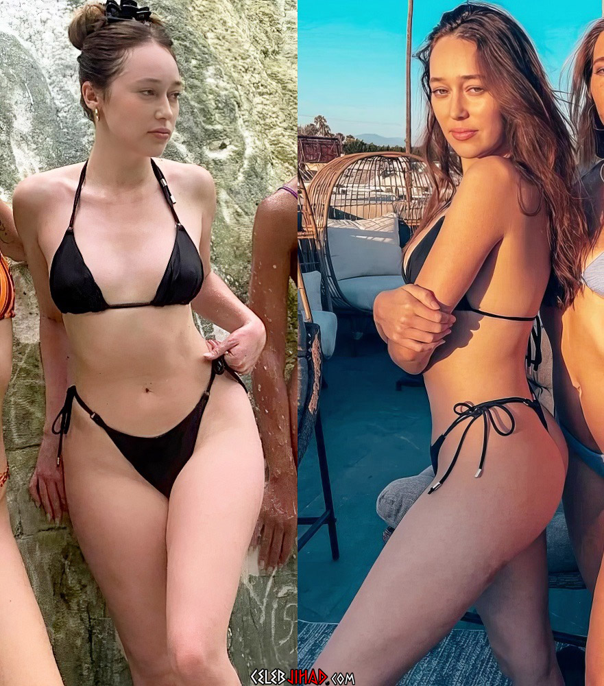 Alycia Debnam-Carey thong ass