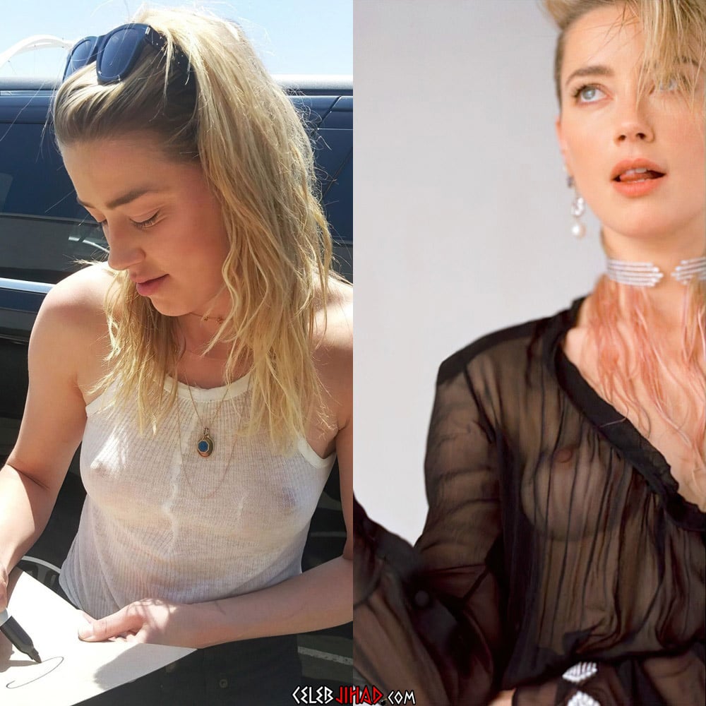 Amber Heard boobs