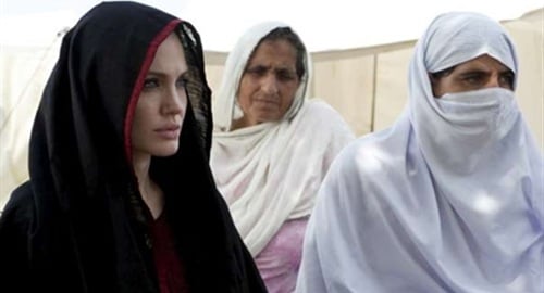 Angelina Jolie burka