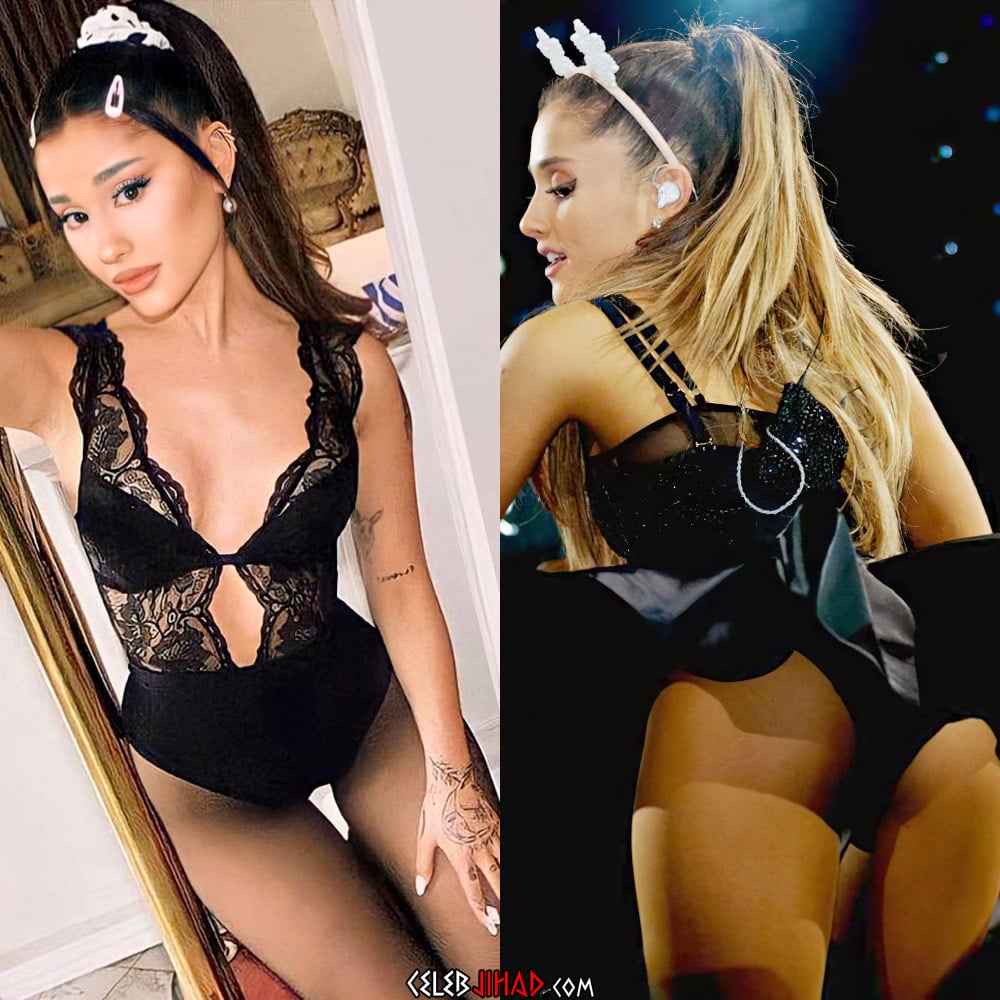 Ariana Grande lingerie