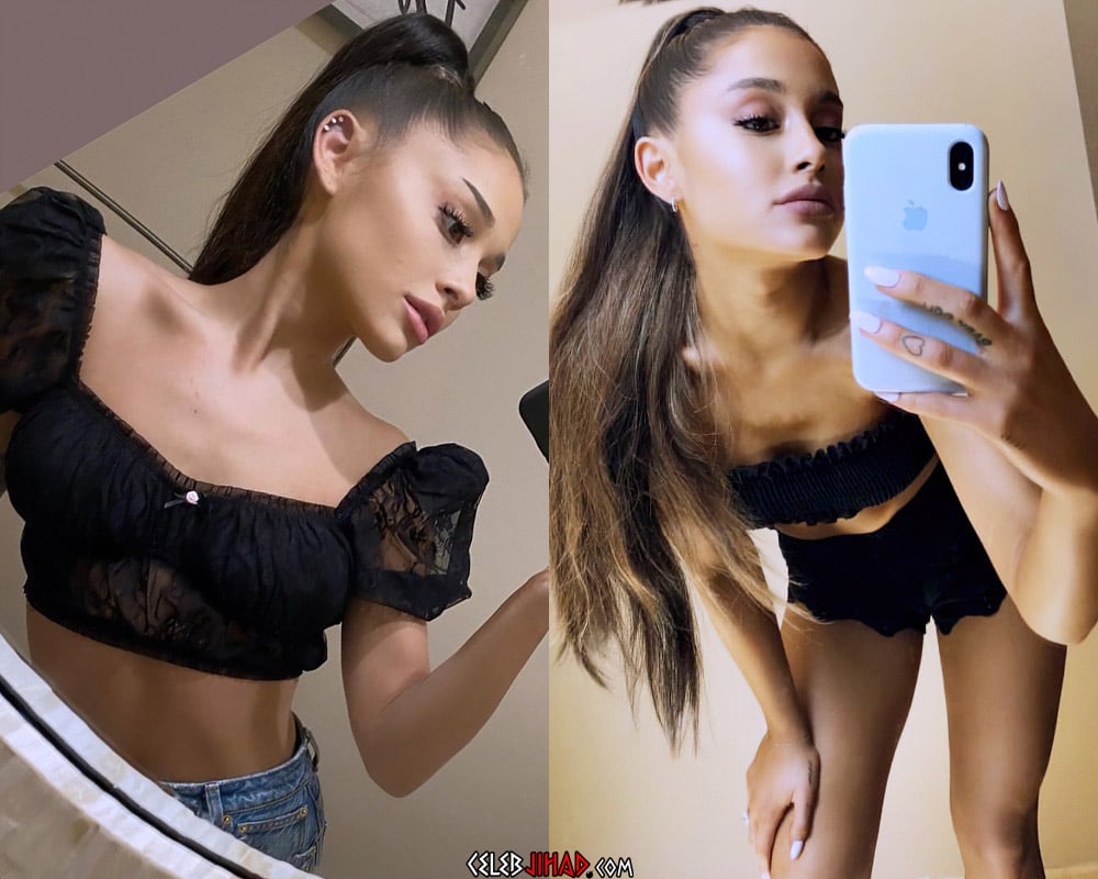 Ariana Grande selfies