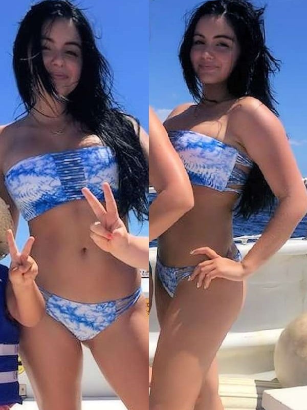 Ariel Winter Shares A Photo Of Her Thick Teen Ass In A Thong Bikini