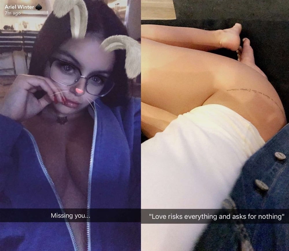 Ariel Winter Snapchat