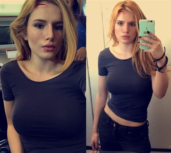 Anna Kendrick’s Cleavage Upstaged By Bella Thorne &amp; Lia Marie Johnson’s Big Boobs