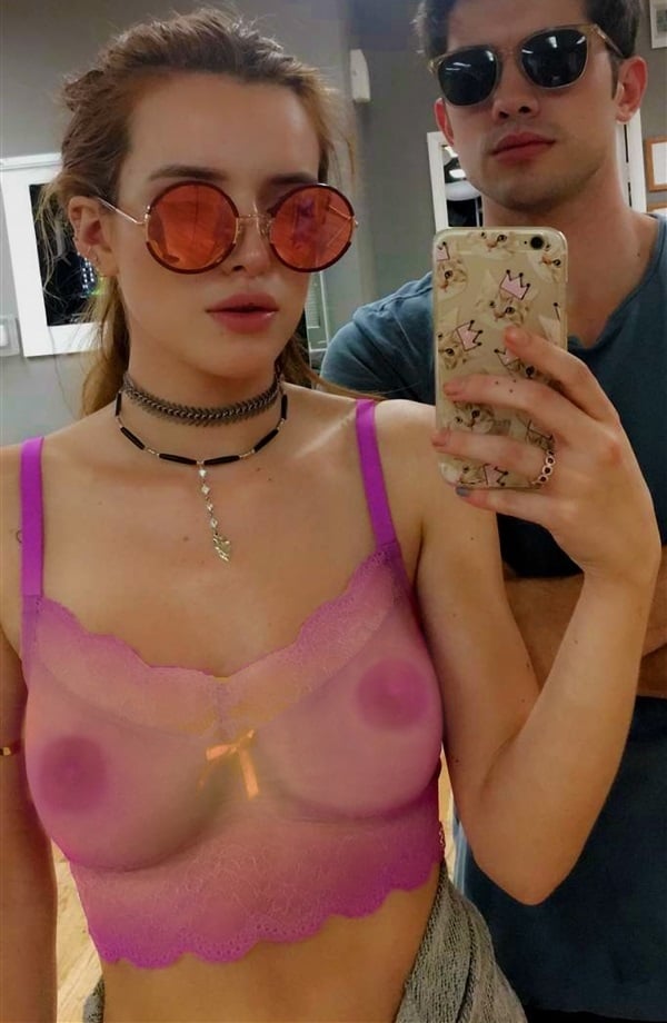 Bella Thorne boobs.