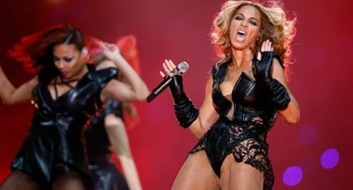 Beyonce Nude Super Bowl Rehearsal Video