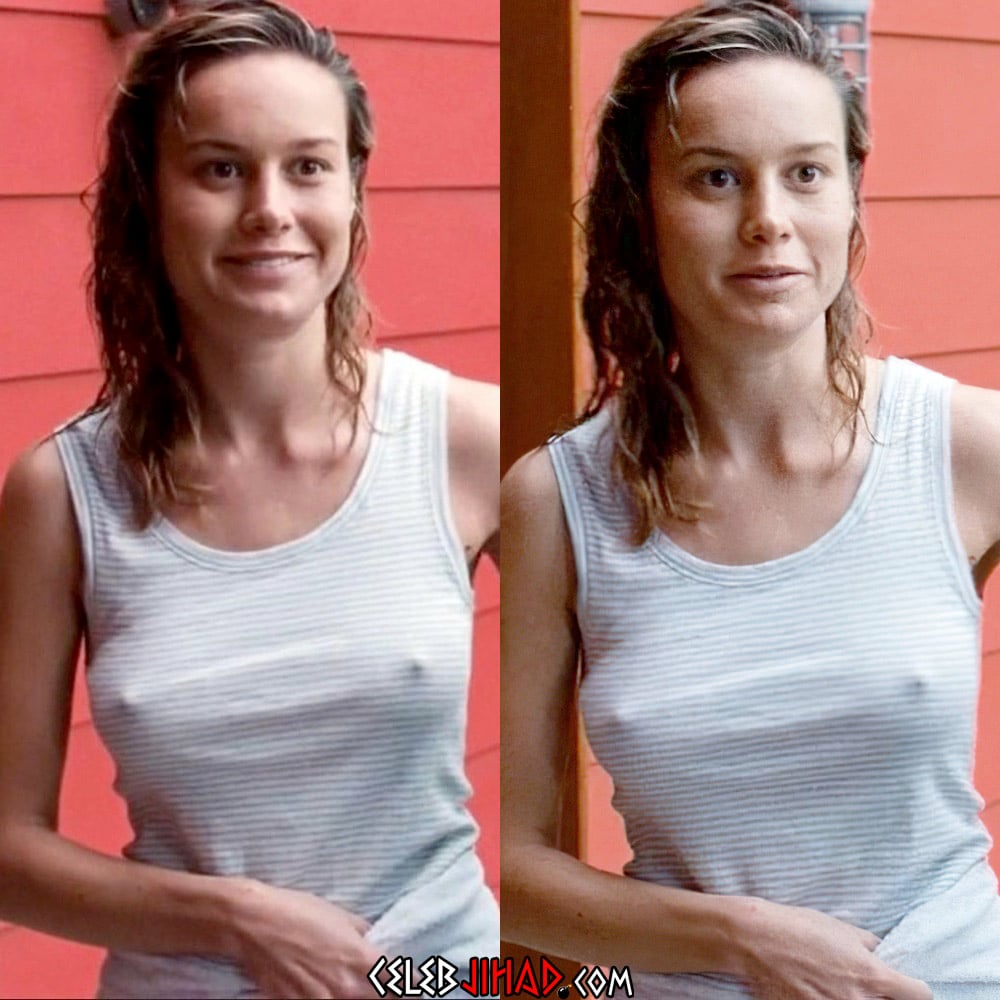 Brie Larson nipples