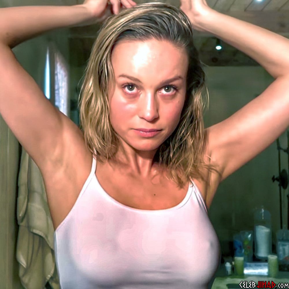 Brie Larson Strips Naked On Camera 