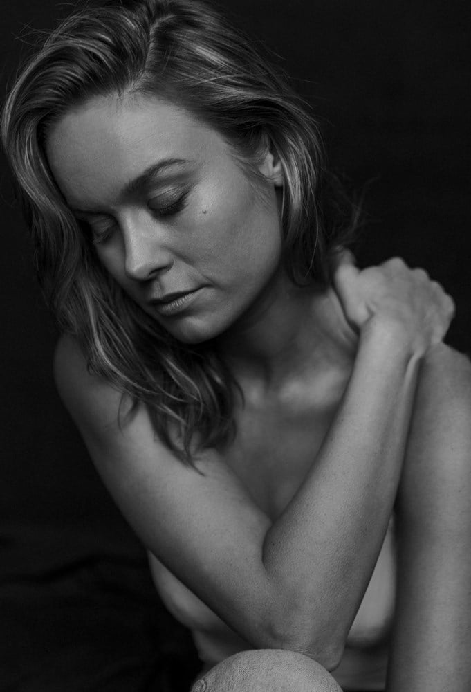 Brie Larson topless