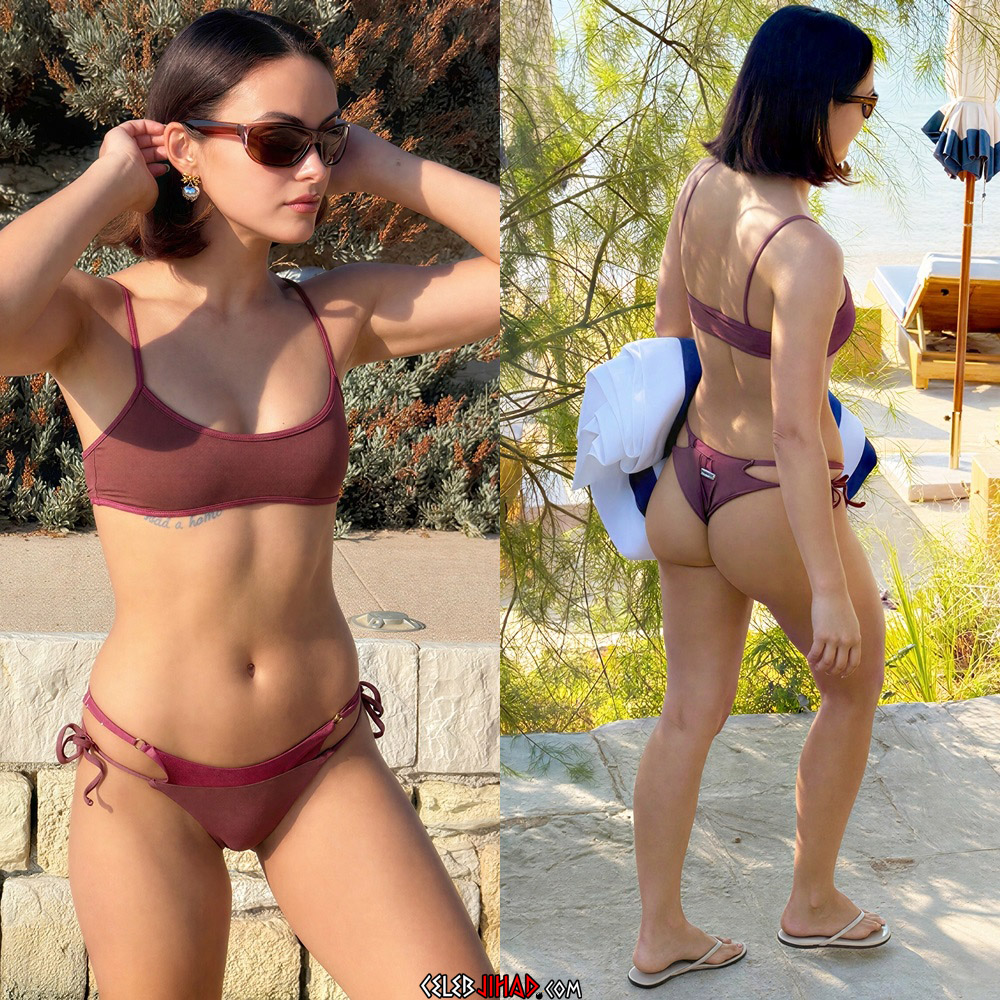 Camila Mendes thong ass