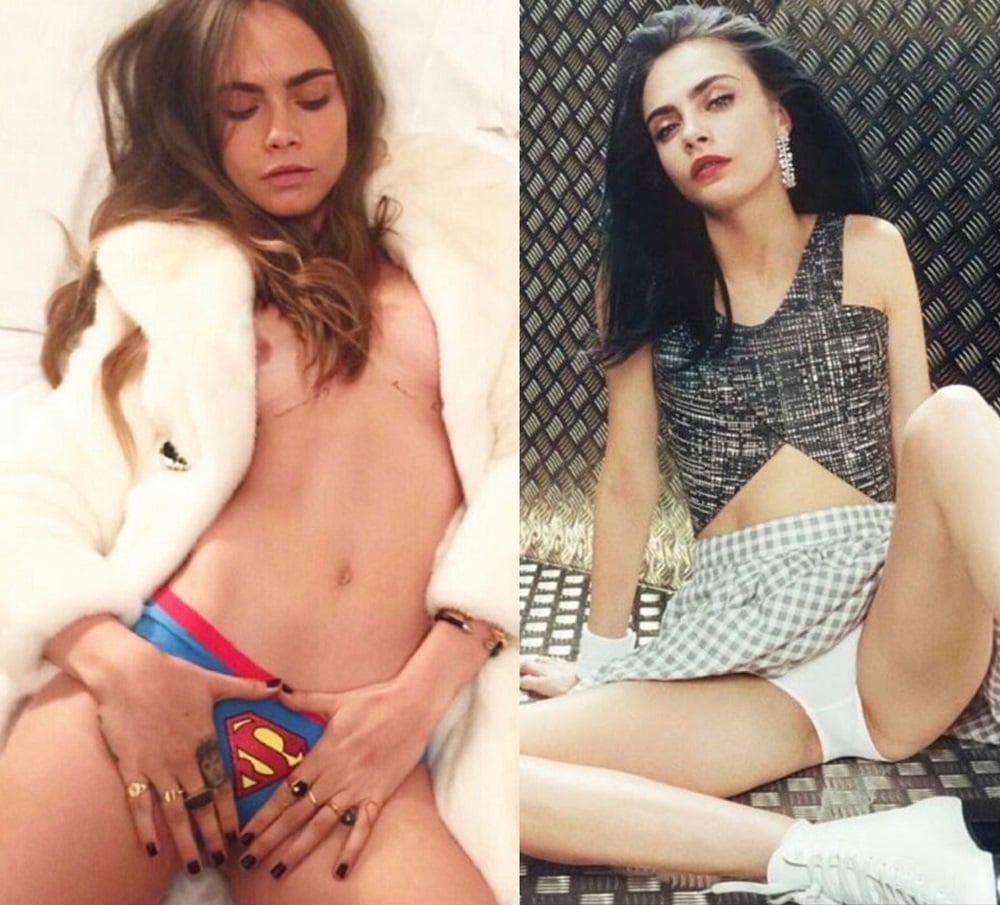 Cara Delevingne Nude Pussy Outtake