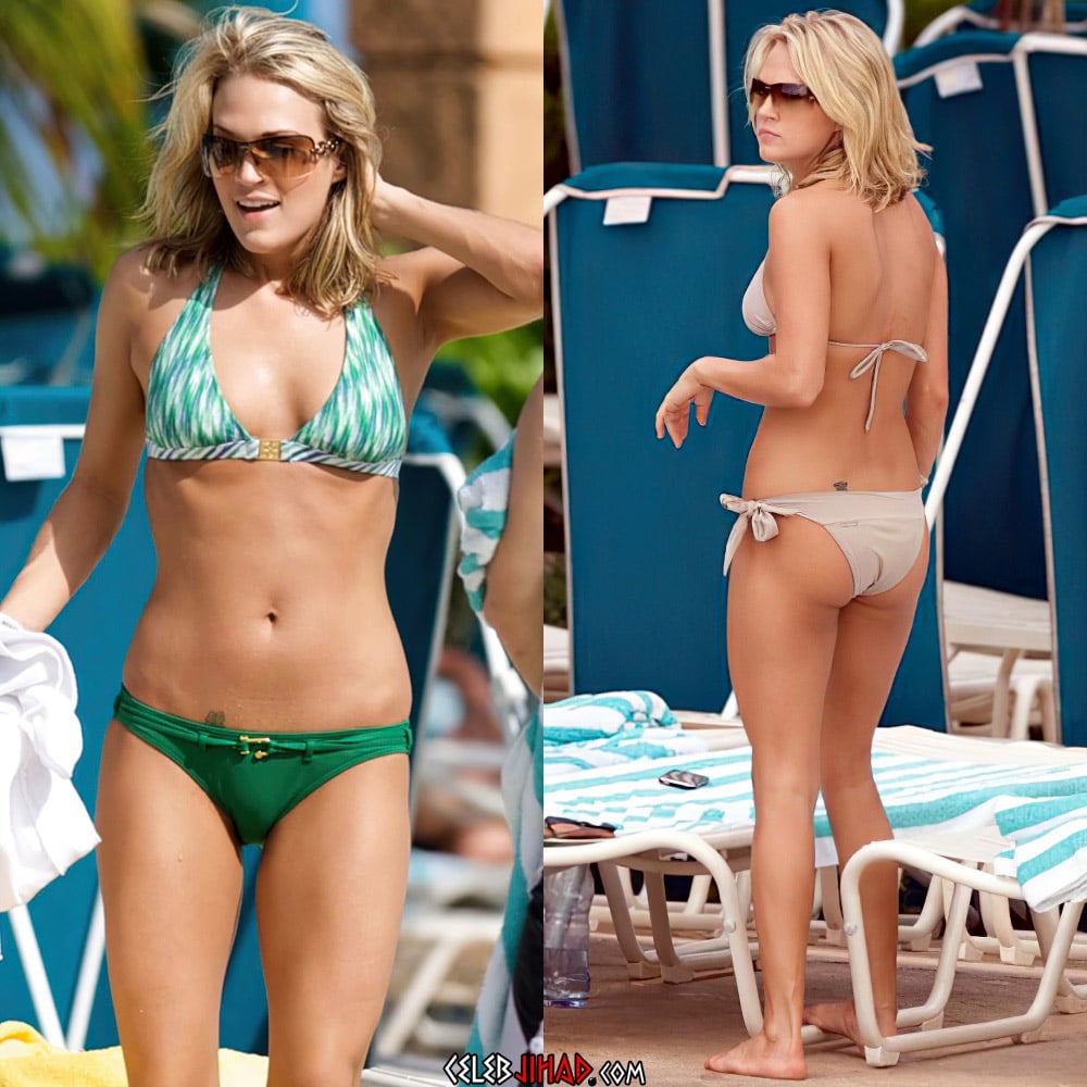 Carrie Underwood bikini