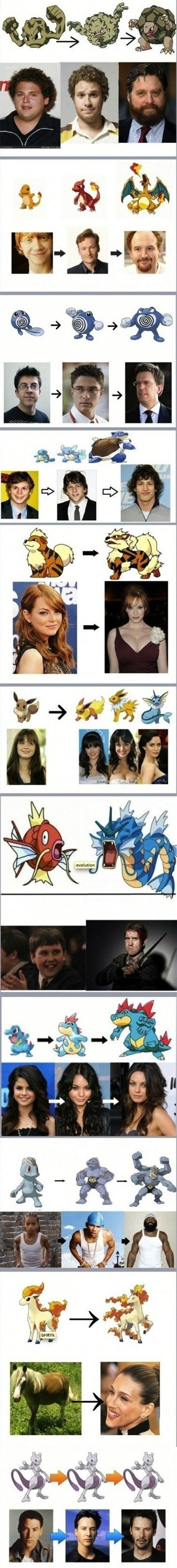 If Celebrities Were Pokemon