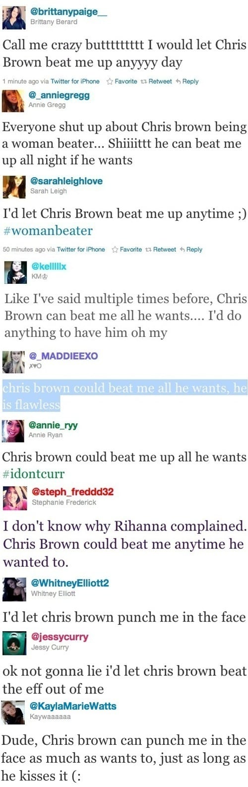 Chris Brown tweets