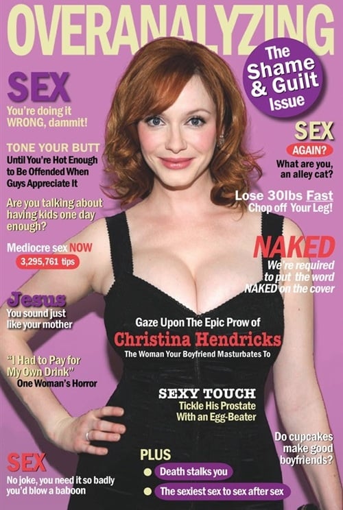 Christina Hendricks Covers Overanalyzing Magazine