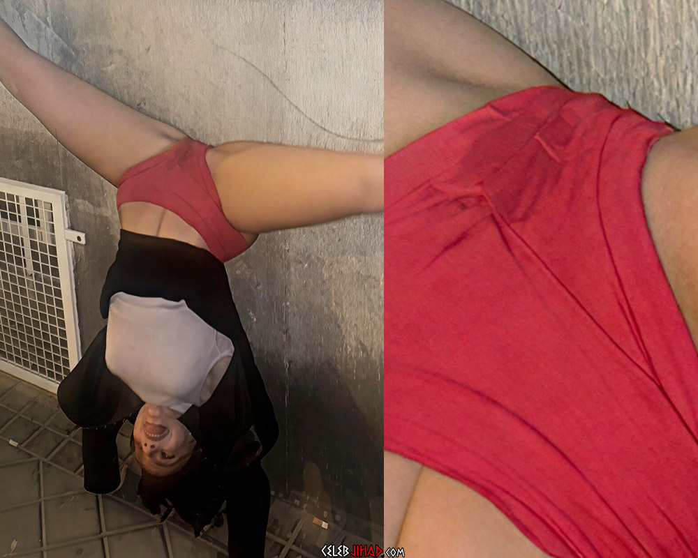 Dafne Keen wet panties