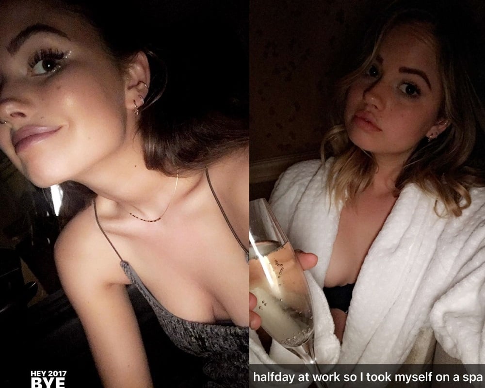 Debby Ryan cleavage