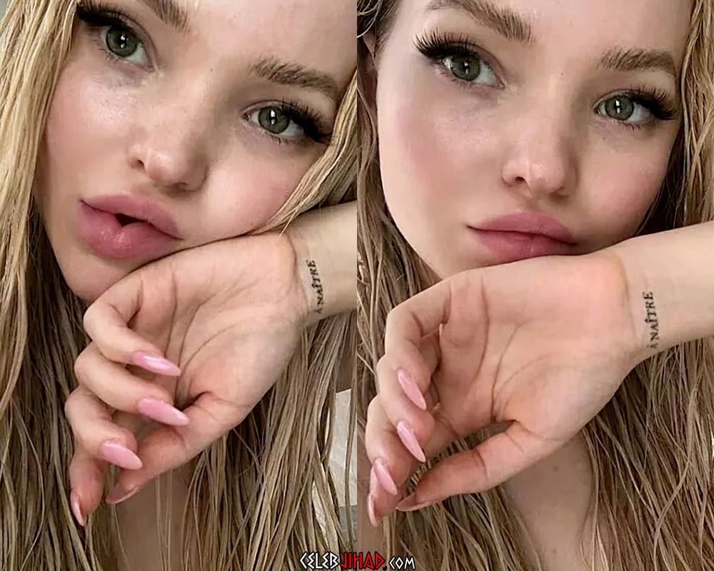 Dove Cameron shower